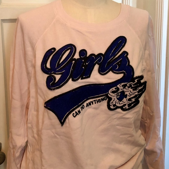 Zadig et Voltaire Girls Can Do Anything Sweatshirt - Picture 2 of 4